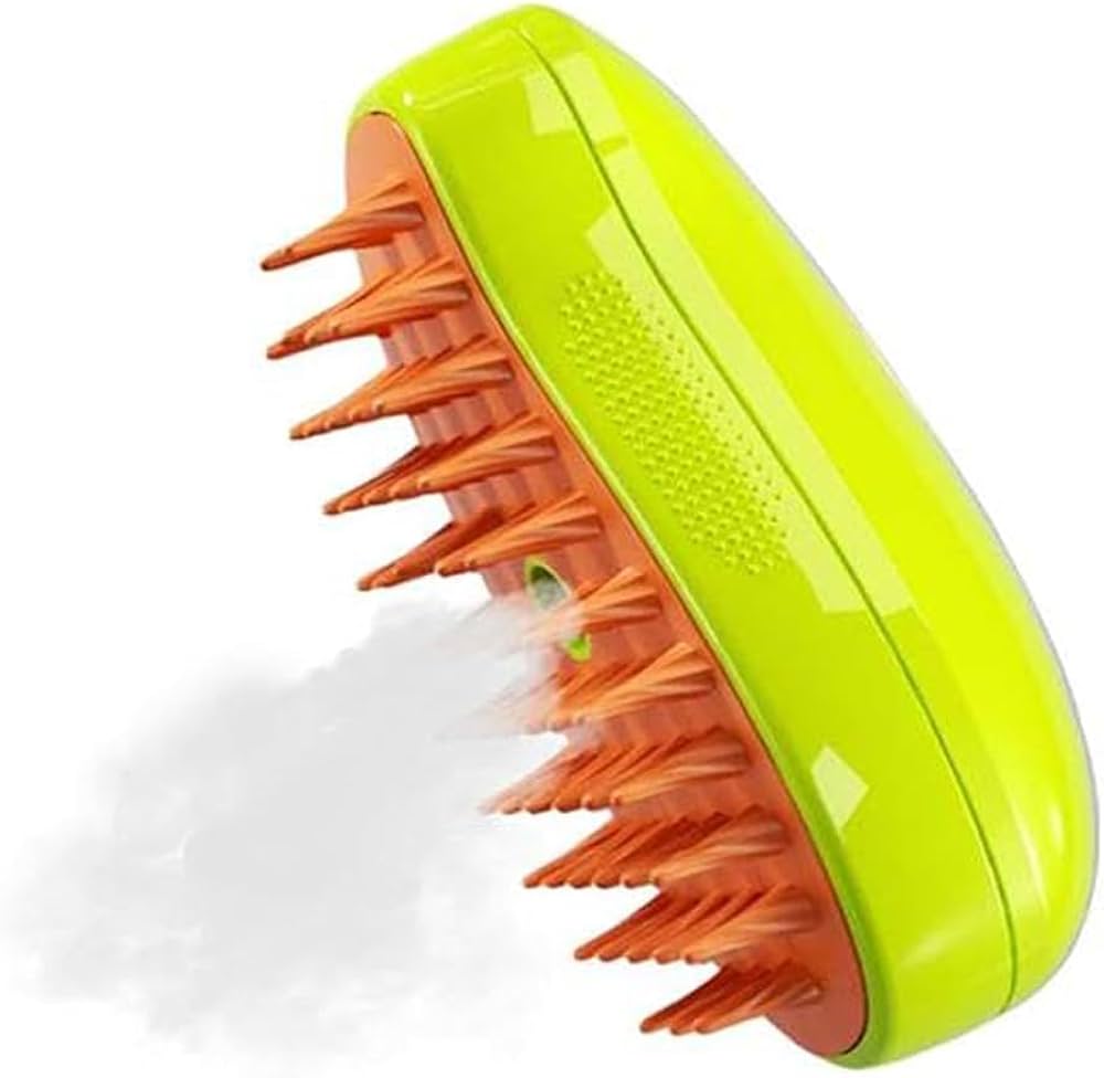 Cepillo Para Mascotas a Vapor 3 en 1